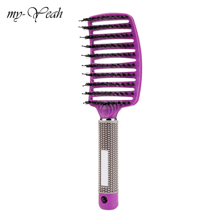 Bamboo Detangle Hairdressing Brush