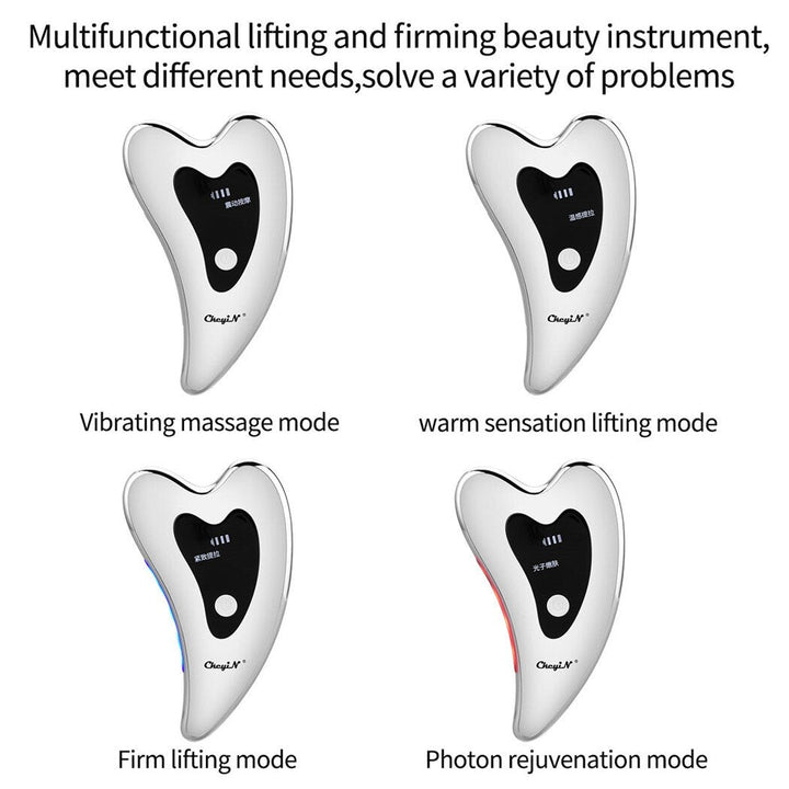 LED Light Vibration Face Lifting Tool